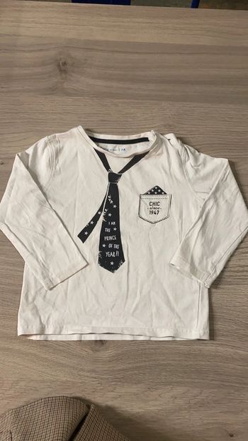 T-shirt manches longues 3 ans