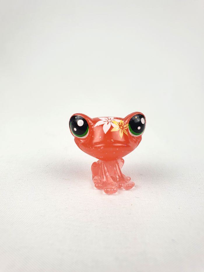 Littlest Petshop LPS Grenouille Transparente Petal Party