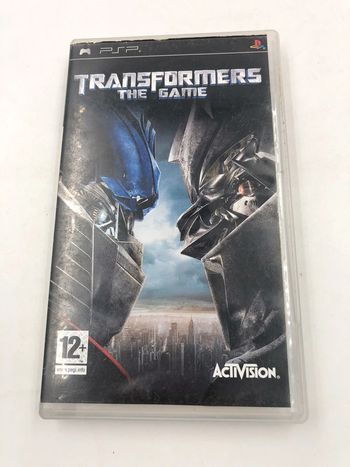 Transformers le jeu Sony PlayStation Portable PSP