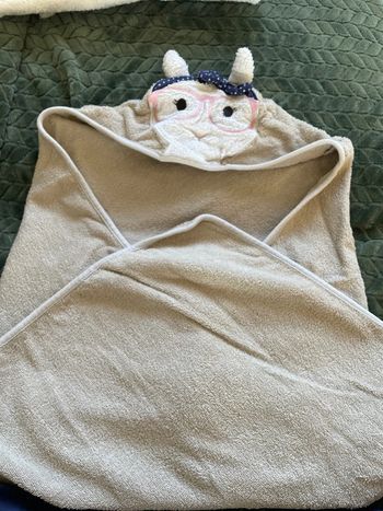Cape de bain fille