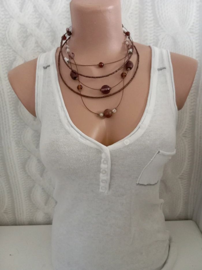 Collier de perles vintage - photo numéro 2