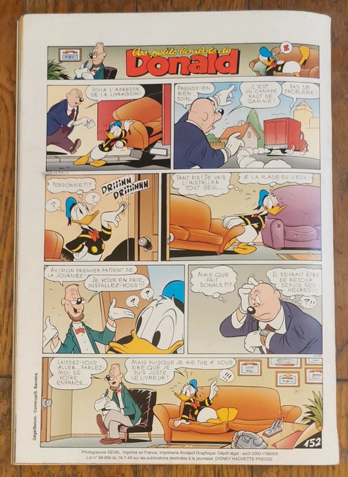 Ancien journal de mickey N°2511 poster panoramique constellations 2000 vintage - photo numéro 14