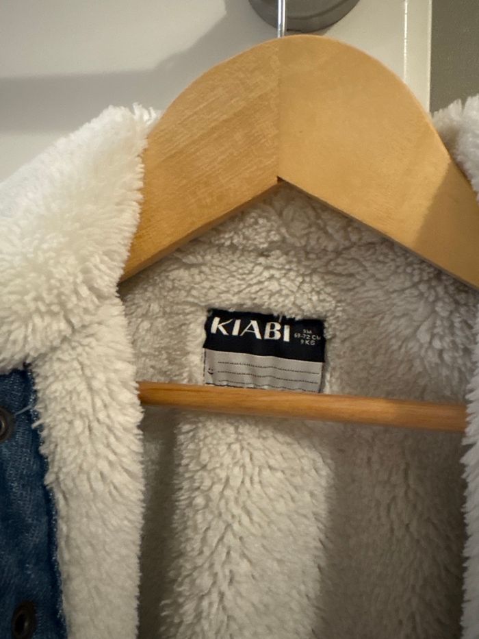 Veste en jean molletonné - photo numéro 2
