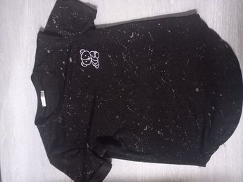 Tshirt noir garçon cloothes 10ans