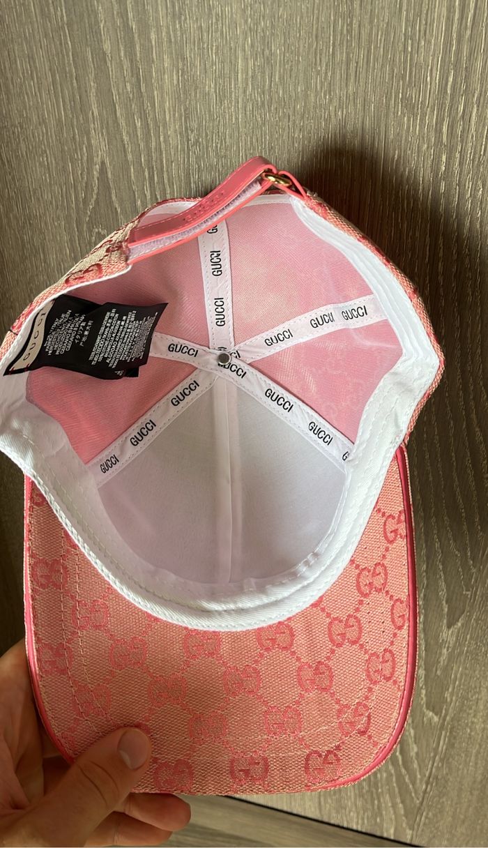 Casquette rose - photo numéro 4