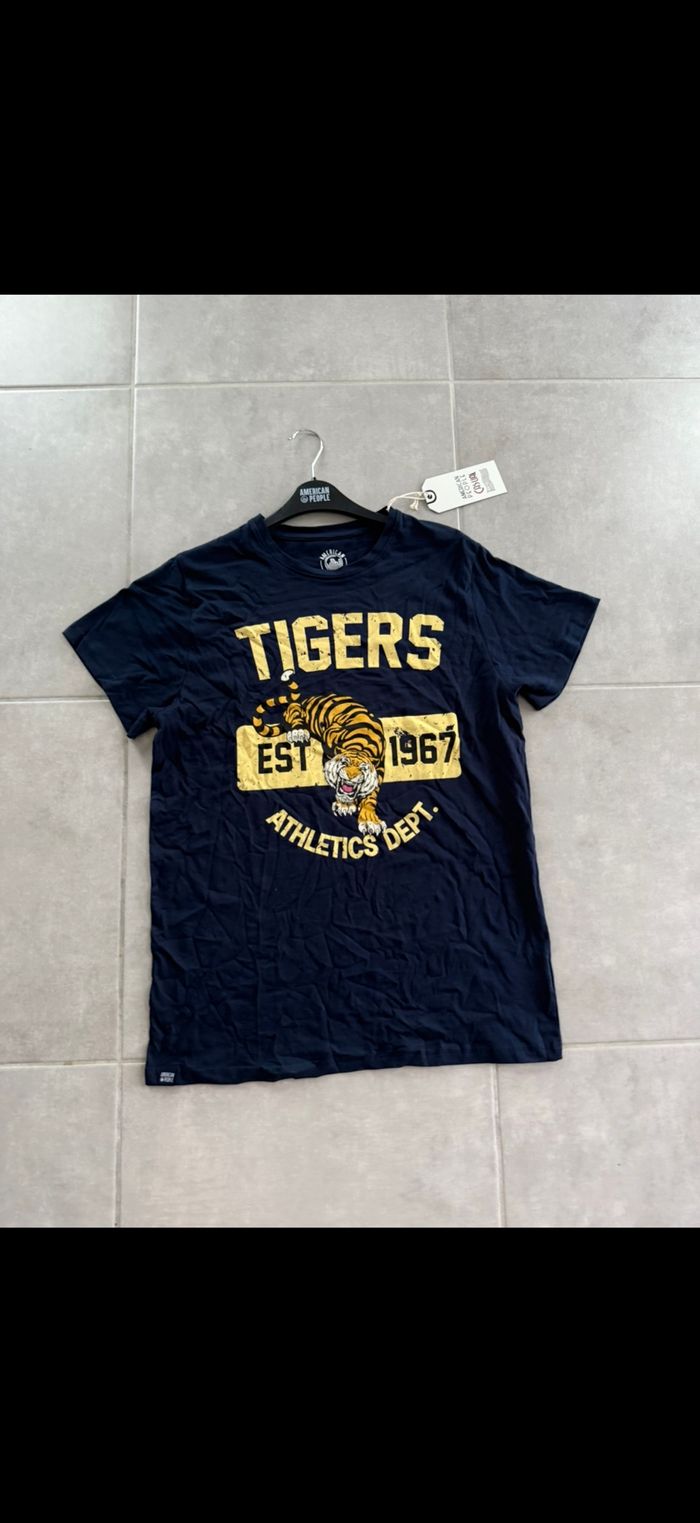 Tee shirt manches courtes Tigre - photo numéro 2