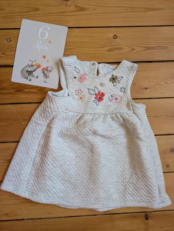 Robe sans manche petit bateau 6 mois
