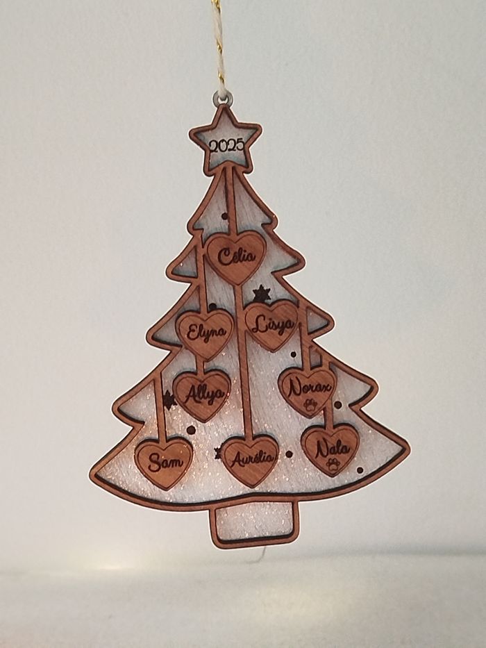 Boules de Noël personnalisées Famille - photo numéro 4