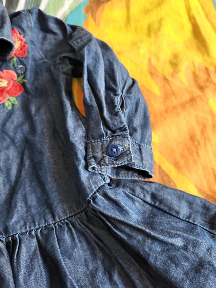 Robe jeans 6mois orchestra - photo numéro 4