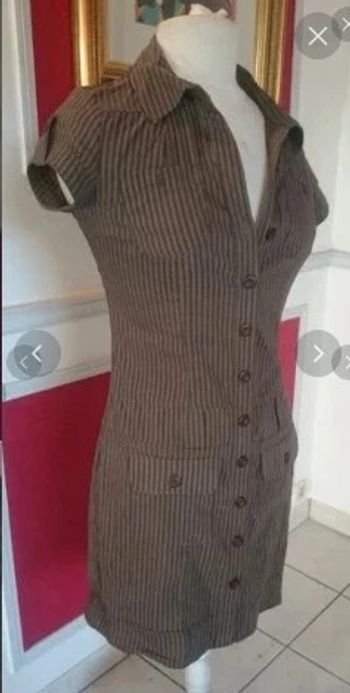 Robe chemise neuve cache cache t 38