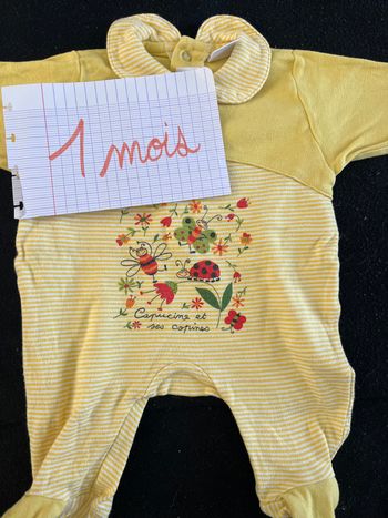 Pyjama 1 mois