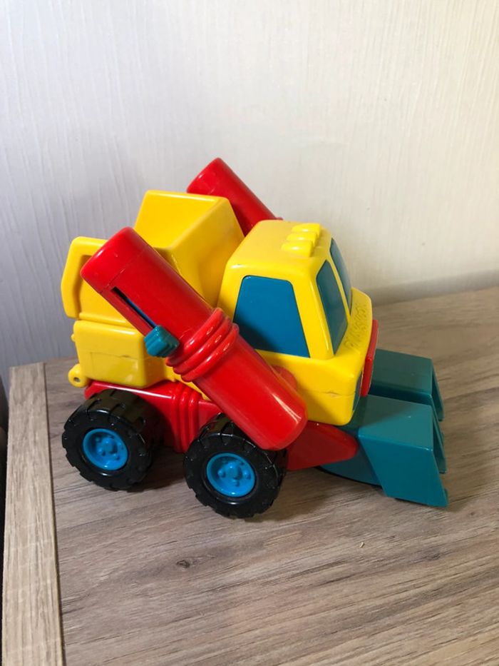 Figurine robot vintage my first transformers playskool voiture transformable - photo numéro 9