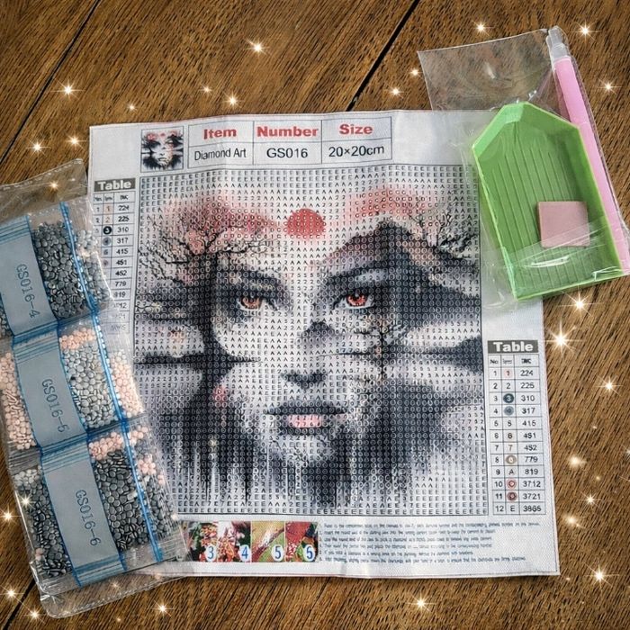 Diamond painting 20x20cm