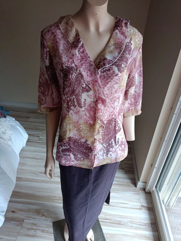 Chemise, blouse femme imprimé - photo numéro 2