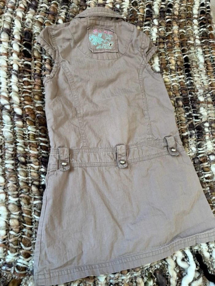 Robe fille 2 ans marron clair pick ouic - photo numéro 5