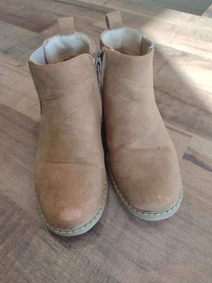 Bottines marron fille Taille 29 - photo numéro 2