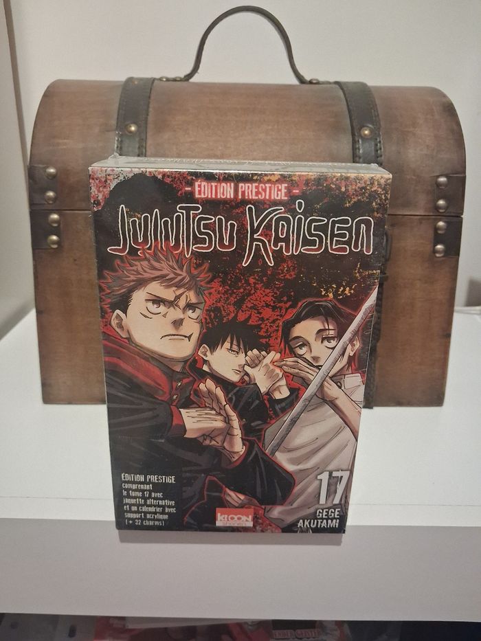 Manga Jujutsu Kaisen tome 17 coffret édition prestige collector édition limitée