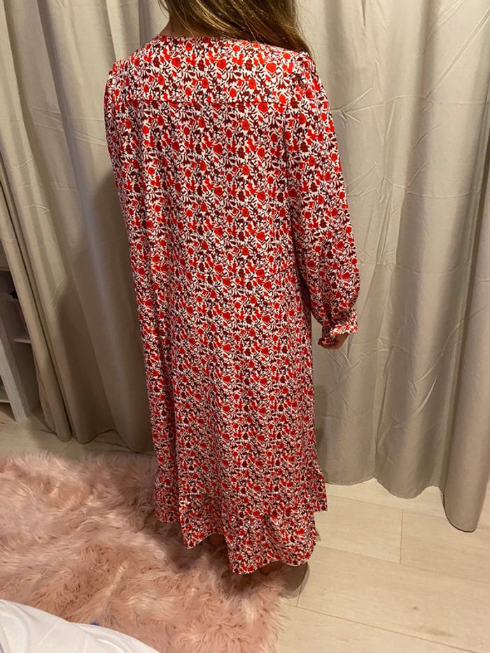 Robe été fleurie longue décontractée - 40/42 L neuf . - photo numéro 7