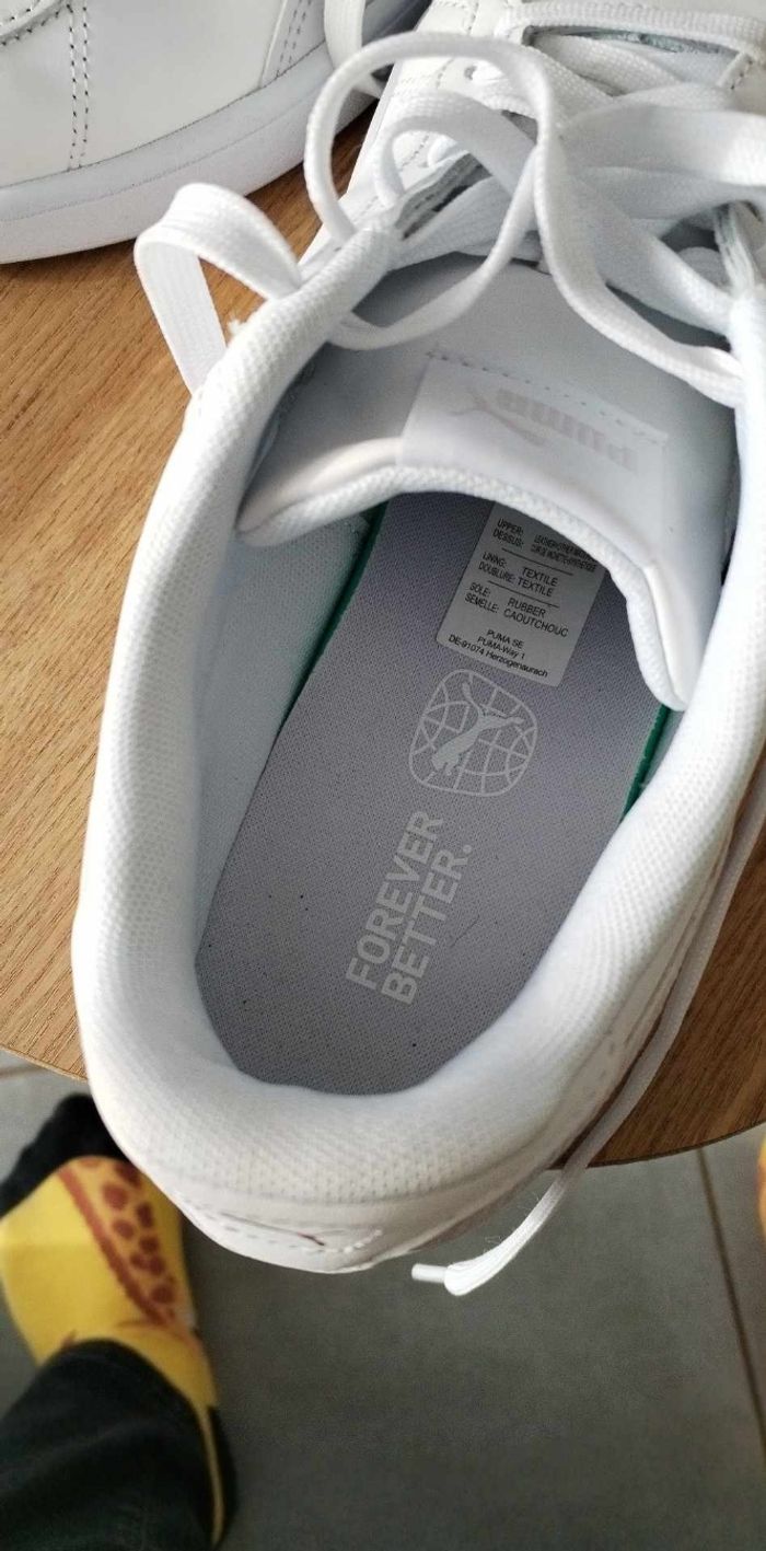 Tennis Puma en cuir - photo numéro 5