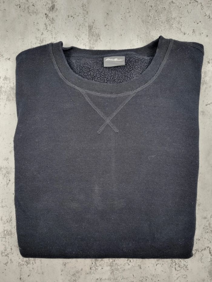 Sweat Eddie Bauer noir – Taille L Homme (mesures en photos) - photo numéro 2