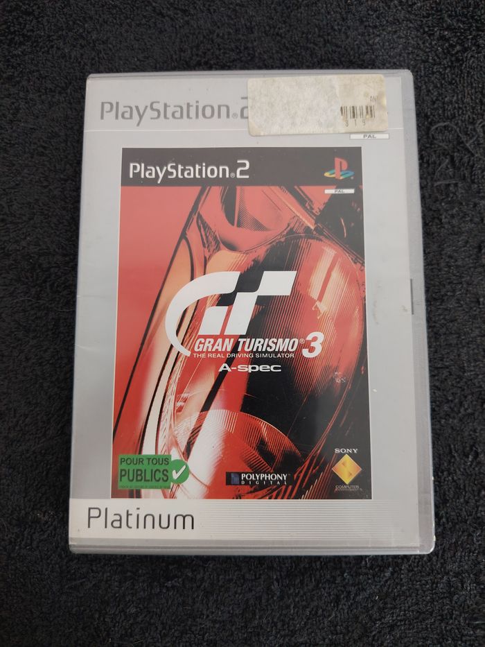Boîtier Gran Turismo 3 ps2 - photo numéro 2