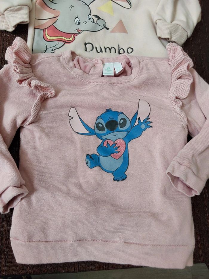 Lot sweats Disney 18 mois - photo numéro 2