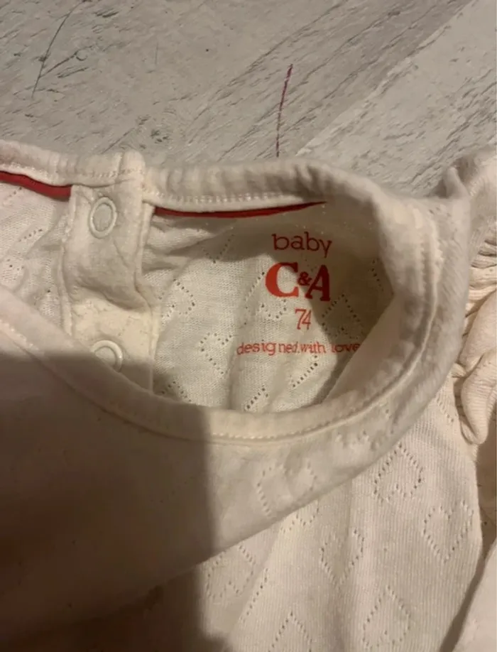 Ensemble C&A haut +robe bébé fille - photo numéro 4