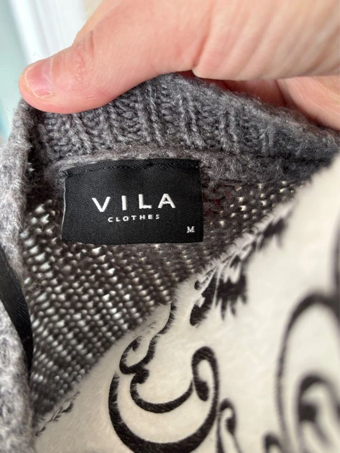 Jolie pull tricot, femme, taille 38 (taille M), marque vila - photo numéro 5