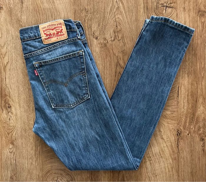 Jean/pantalon bleu Levi's 510 pour homme, taille W 31 L 32 (40 taille française) - photo numéro 3