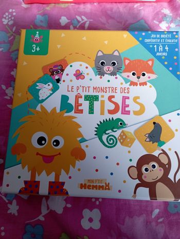 Jeu le petit monstre des betises