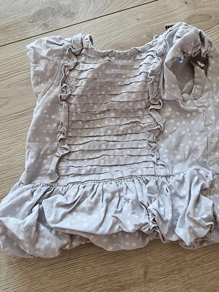 Haut sophistiqué plissé Tape à l'oeil