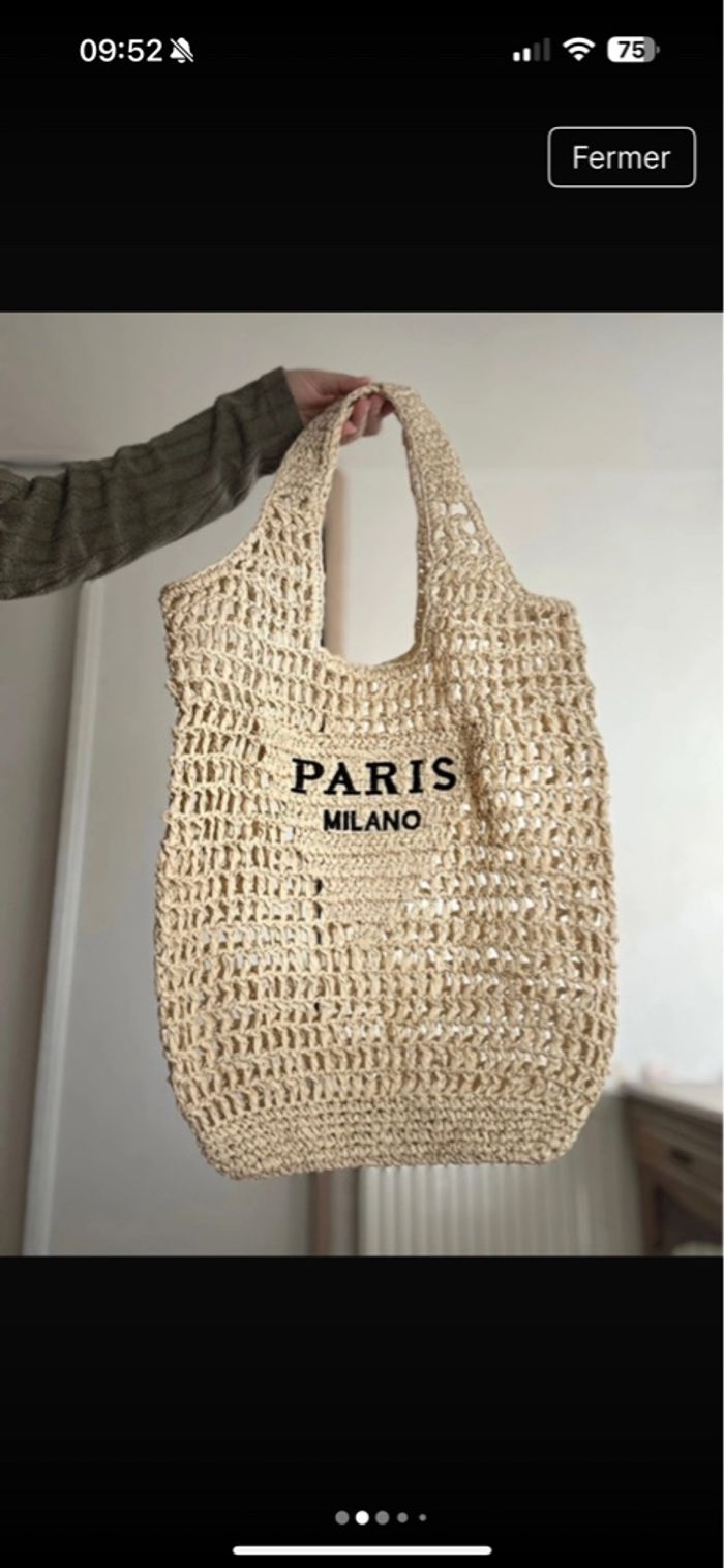 Sac Sac en paille - photo numéro 4