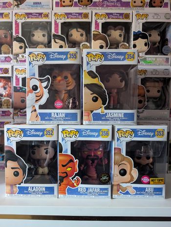 Funko pop Aladdin vend le lot 