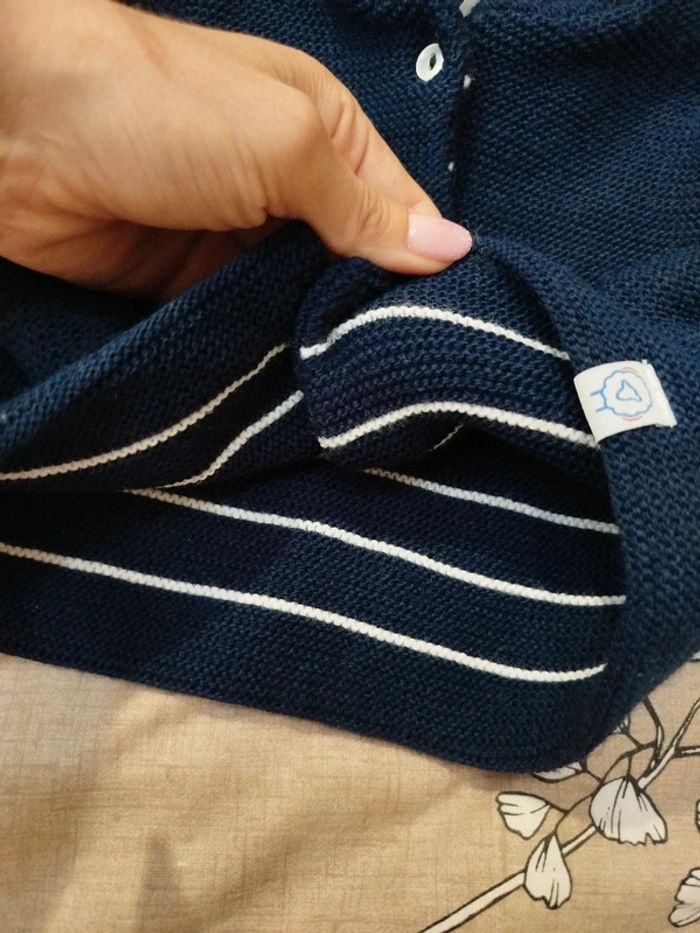 Gilet tricot 3 mois - photo numéro 3