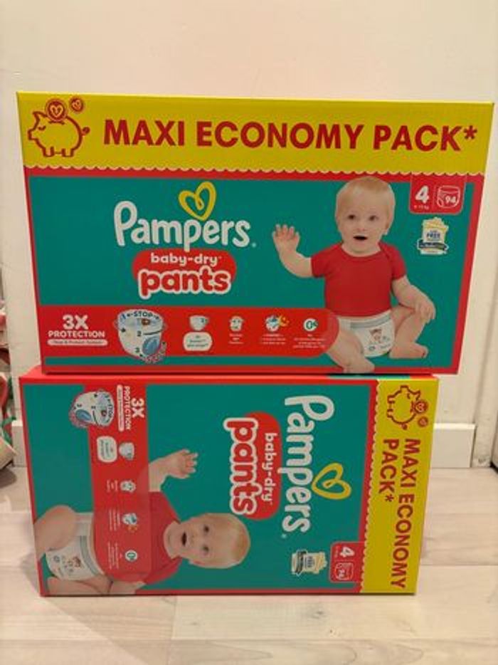 Pampers baby dry pants taille 4 - photo numéro 3