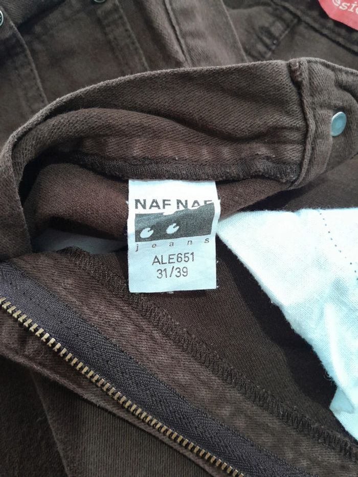 Jean vintage naf naf slim taille haute - photo numéro 7
