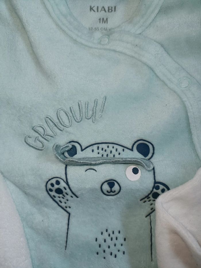 Lot de 3 pyjamas 1 mois - photo numéro 3