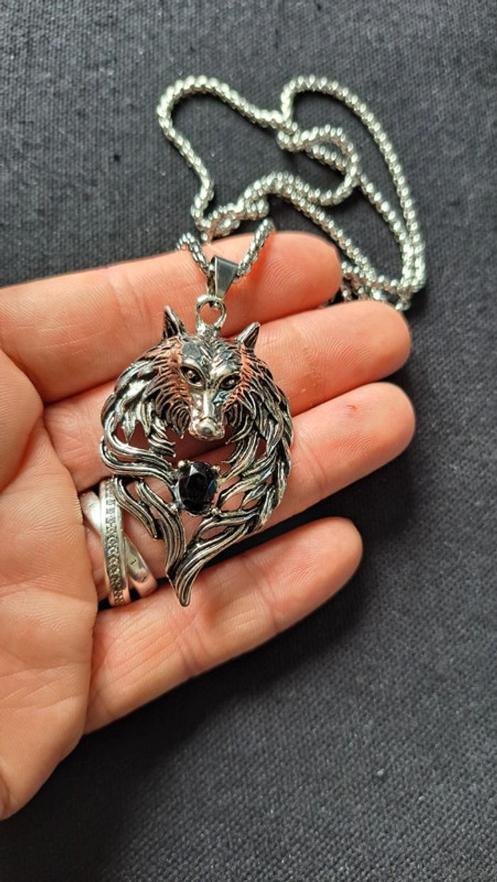 Pendentif loup - photo numéro 2