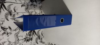 Classeur bleu