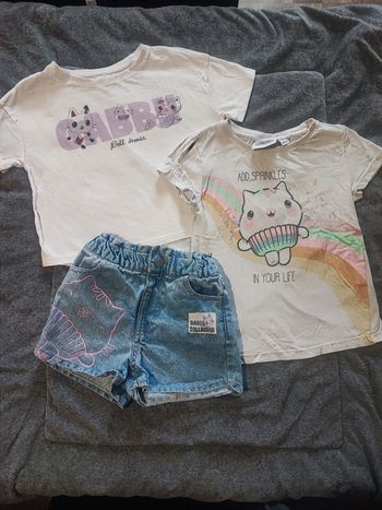 Ensemble été Gabby Chat taille 6 ans