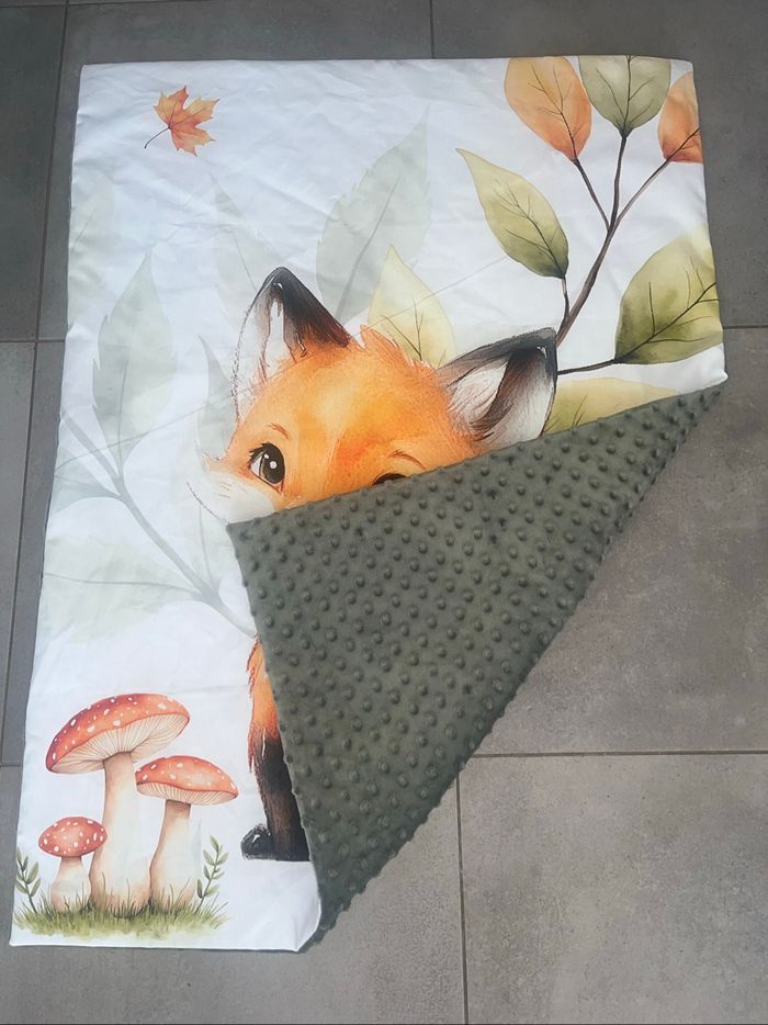 Couverture bébé renard - photo numéro 2