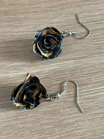 Boucles d’oreilles roses