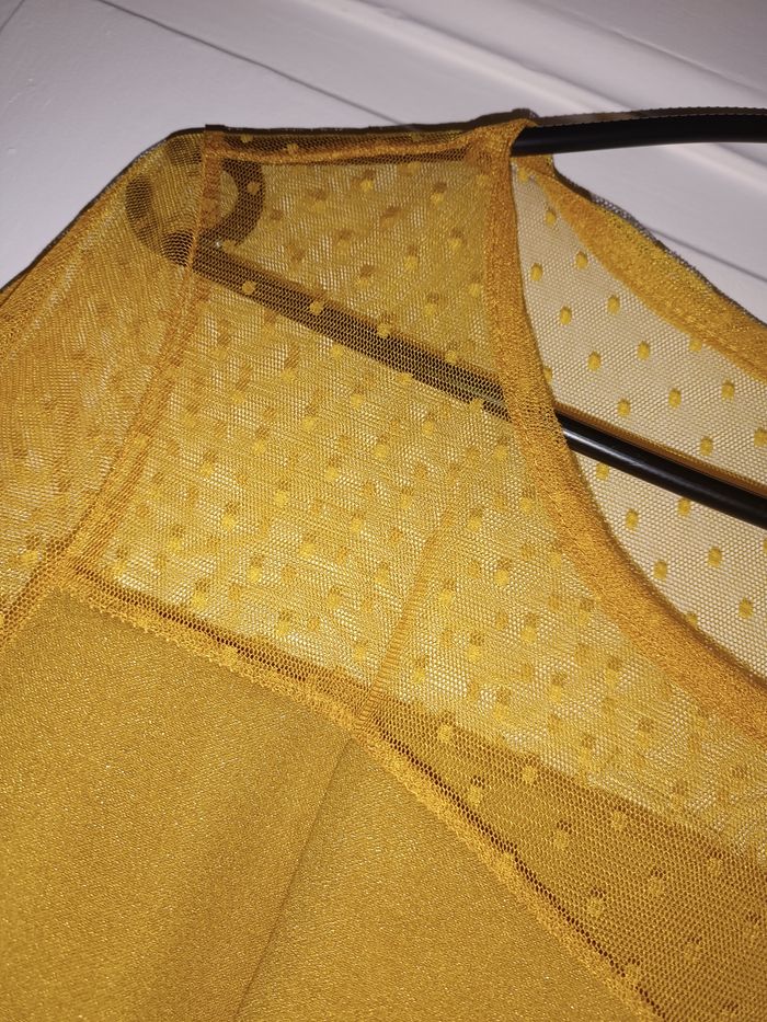 Body moutarde femme TU - photo numéro 3