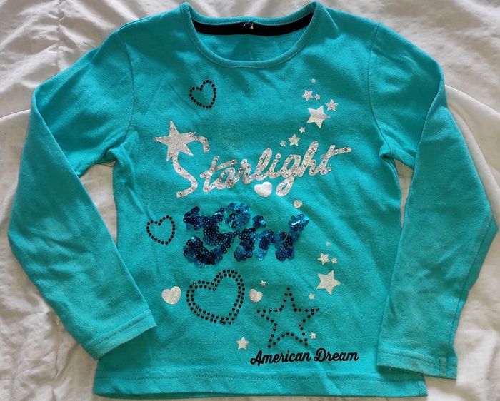 Haut manches longues fille 3-4 ans