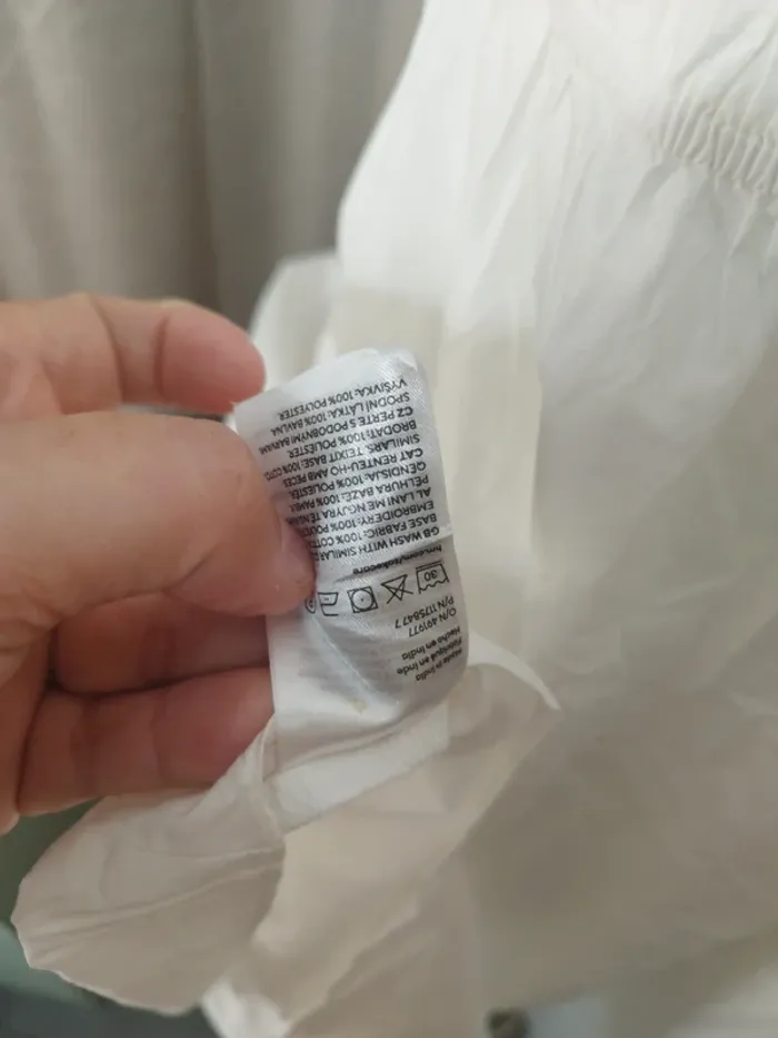 Robe blanche h&m - photo numéro 3