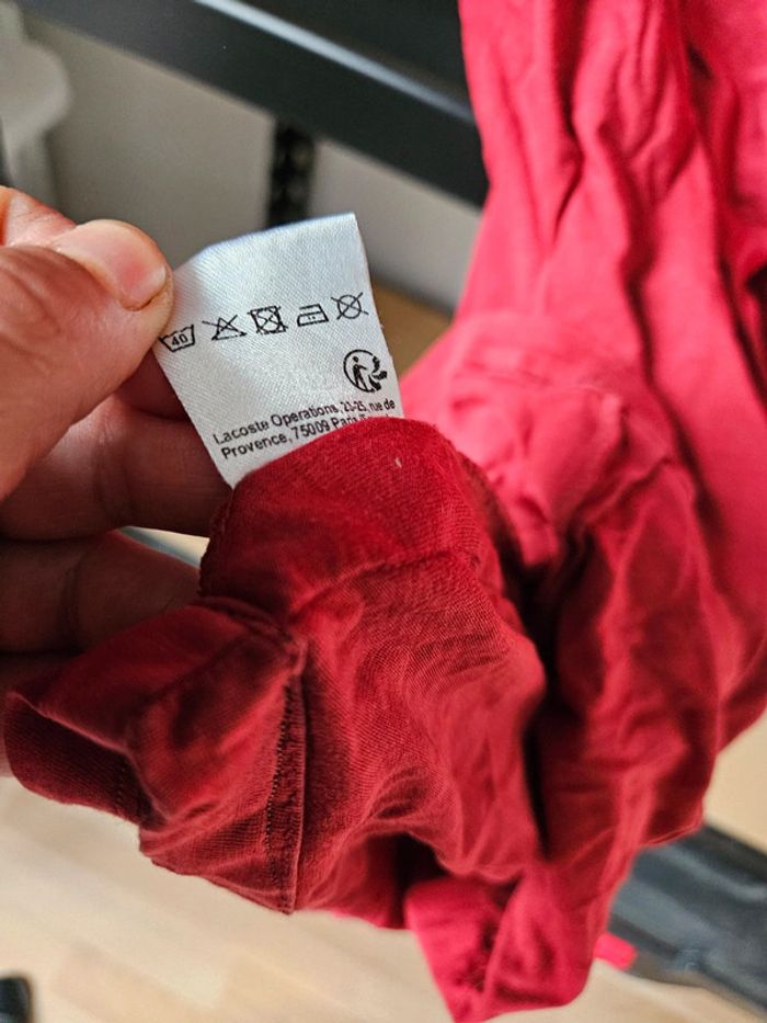 Tee shirt Lacoste - photo numéro 4