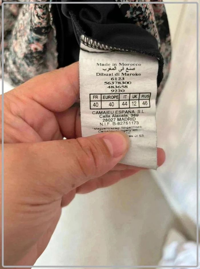 Magnifique  robe camaieu  taille  40 - photo numéro 2