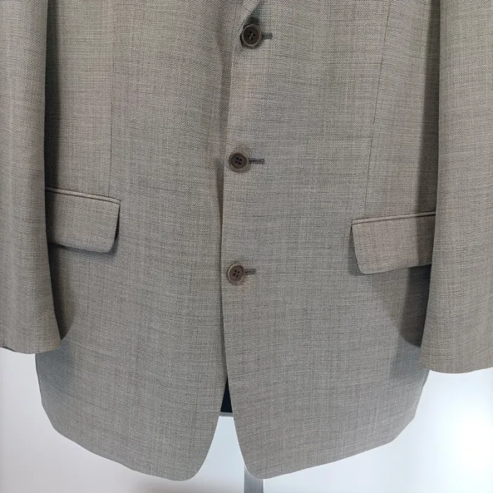 Veste de costume gris clair Saint Hilaire - Élégance classique taille 54 A468 - photo numéro 3