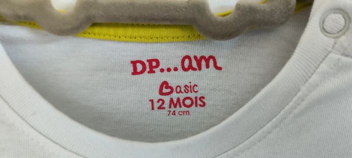 T-shirt manches courtes Du Pareil Au Même 12 mois - photo numéro 2