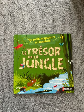 Livre McDo « Le trésor de la jungle » Livre en très bon état juste abîmé à l’extérieur  Collection 2014